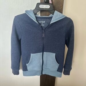 Cat & Jack Toddler boy 5t blue zip up jacket